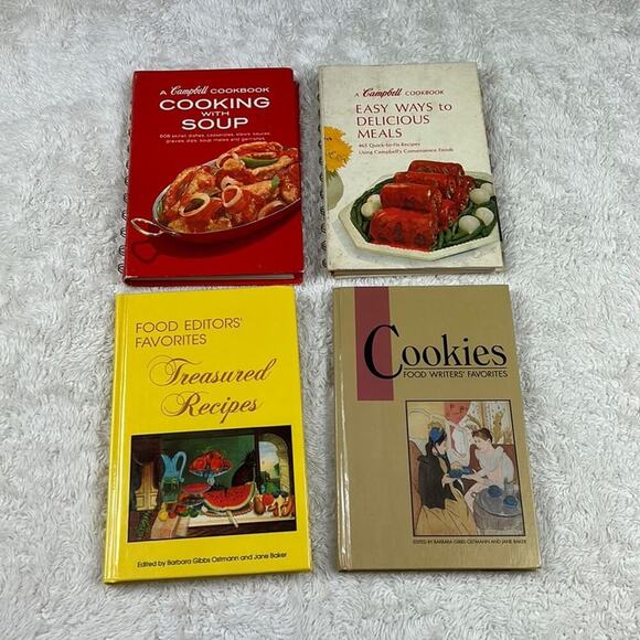 Vintage Cookbook Bundle - Campbells, Food Editors Writers 70s 80s 90s - Picture 1 of 11